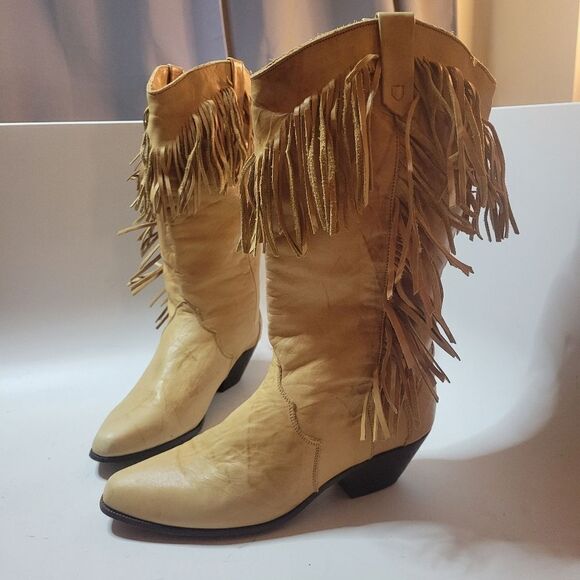 Mexican Dingo Vintage Leather Cowboy Boots - Picture 6 of 16